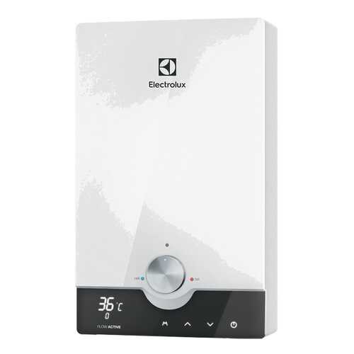 Водонагреватель проточный Electrolux NPX 8 Flow Active 2.0 white/black в Техношок