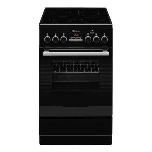 Электрическая плита Electrolux EKC954908K Black в Техношок