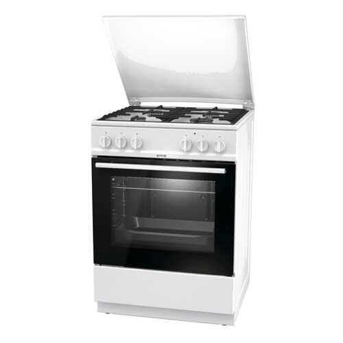 Комбинированная плита Gorenje K6122WF White в Техношок