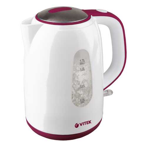 Чайник электрический Vitek VT-7006 White/Red в Техношок