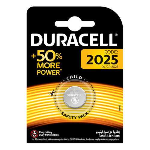 Батарейка Duracell 2025 1 шт в Техношок