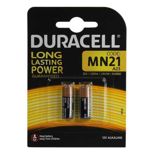 Батарейка DURACELL MN21/2BL 2 шт в Техношок