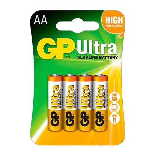 Батарейка GP Ultra Alkaline 24AUDM3(GL)-(2)CR4 4 шт в Техношок