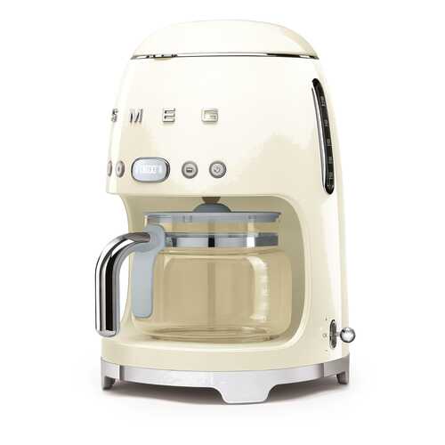 Кофеварка капельного типа Smeg DCF02CREU Cream в Техношок