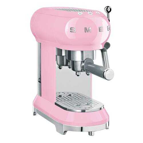 Кофеварка рожкового типа Smeg ECF01PKEU Rose в Техношок