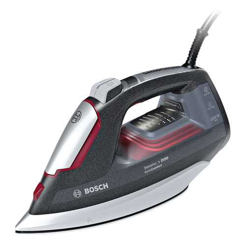 Утюг Bosch Sensixx'x DI90 VarioComfort TDI953222V Red/Grey/Black в Техношок