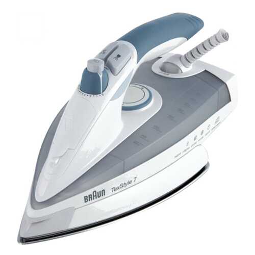 Утюг Braun TexStyle 7 TS 765 A White/Cyan в Техношок