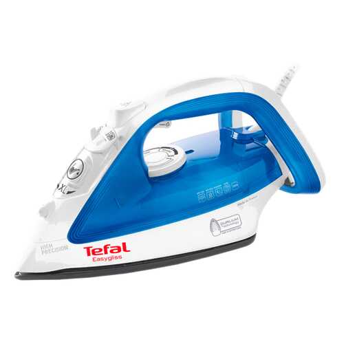 Утюг Tefal Easygliss FV3920 White/Blue в Техношок