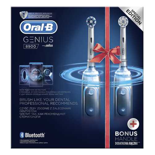 Электрическая зубная щетка Braun Oral-B Genius 8900 в Техношок