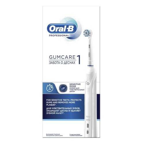 Электрическая зубная щетка Braun Oral-B Professional Gumcare 1 (D16.523.3U) в Техношок