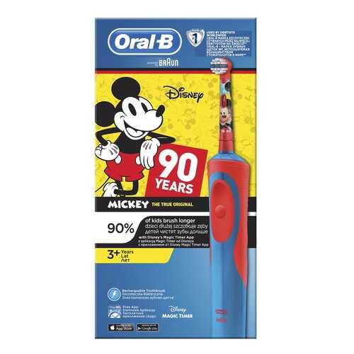 Электрическая зубная щетка Braun Oral-B Vitality (D12.513.1K) Mickey Kids в Техношок