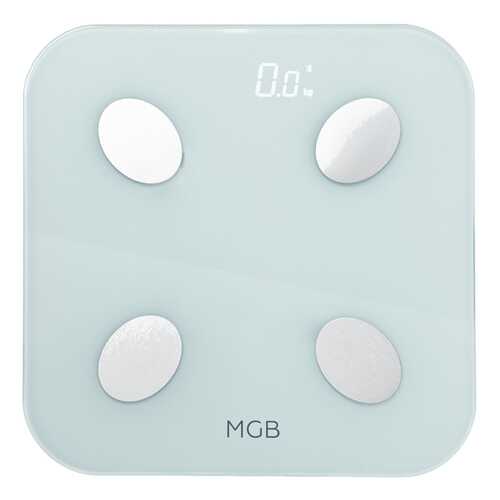 Весы напольные MGB Body Fat Scale Glass Edition White в Техношок