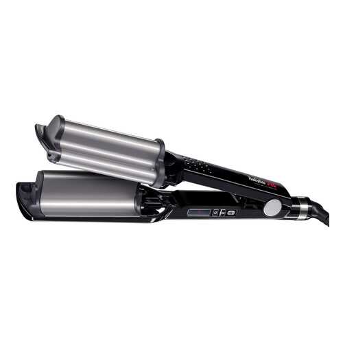 Электрощипцы BaByliss Pro Lonic Hi-Def Waver BAB2469TTE Black в Техношок