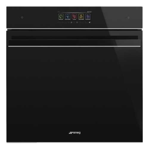 Встраиваемый электрический духовой Smeg SFP6606WSPNX Black в Техношок