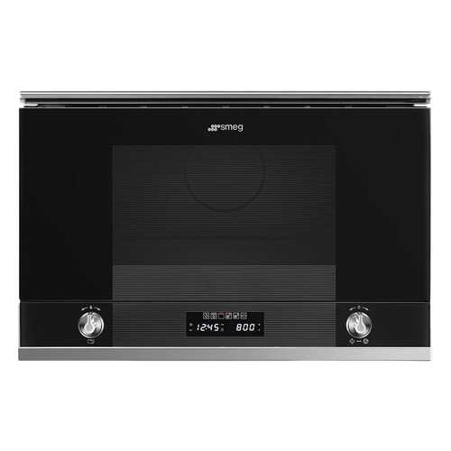 Встраиваемая микроволновая печь с грилем Smeg Linea MP122N1 в Техношок