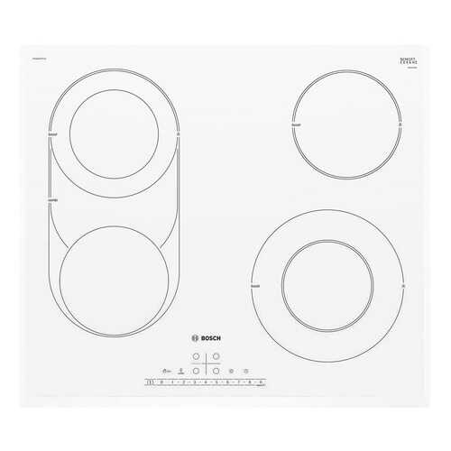 Встраиваемая варочная панель электрическая Bosch PKM 652 FP 1E White в Техношок