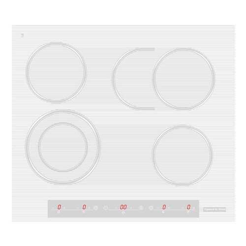 Встраиваемая варочная панель электрическая Zigmund & Shtain CNS 259.60 WX White в Техношок